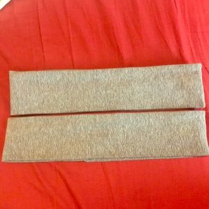 2 Mens Lululemon Grey Headband Sweat Bands Vent